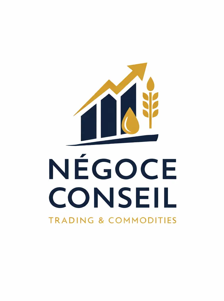 Logo Négoce Conseil – plateforme de négoce et d’intermédiation en matières premières (trading & commodities)